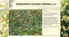 Desktop Screenshot of greenwichgardendesign.com